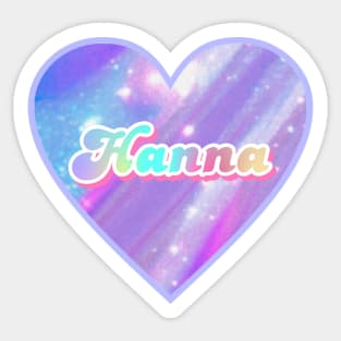Hanna Sticker